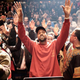 Kanye West during the Kanye West Yeezy Season 3 fashion show Feb. 11, 2016, in New York City
Dimitrios Kambouris/Getty Images for Yeezy Season 3